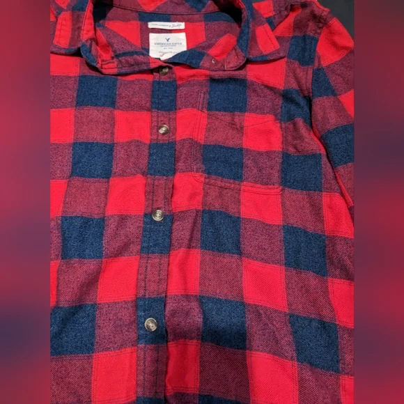 AE Boyfriend Flannel - Picture 3 of 5